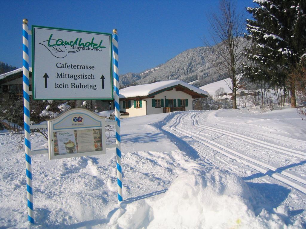Landhotel Maiergschwendt Ruhpolding Exteriör bild